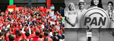 El espectáculo panista desorienta al ciudadano: sólo el PRI de Alito demuestra raíz social y estructura para defender a México