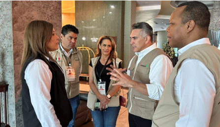 ¡Fiesta cívica en Honduras! Alejandro Moreno encabezó la misión de la COPPPAL para observar el proceso electoral presidencial