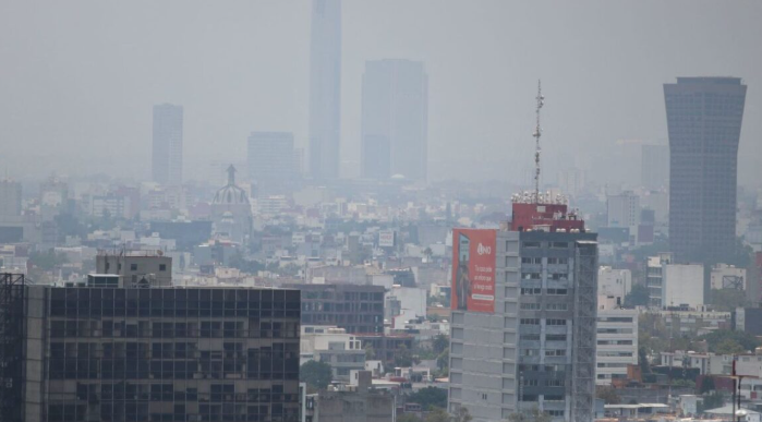Lo anterior debido a que se mantuvo la concentración alta de ozono en la mayor parte de las estaciones de monitoreo del SIMAT