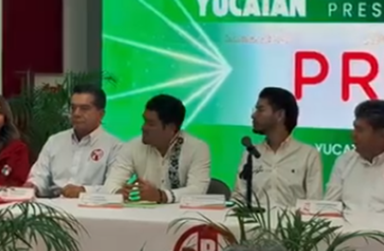 PRI Yucatán fortalece su rumbo político con la toma de protesta de su nuevo dirigente estatal
