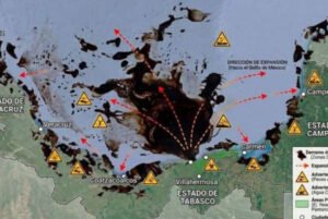Alejandro Moreno acusa desastre ambiental: “Morena dejó sin capacidad al Estado y hoy el Golfo paga las consecuencias”