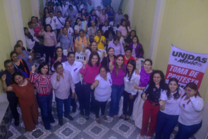 Ana Rosa Valdés respalda el liderazgo de las mujeres priistas en Tlalnelhuayocan