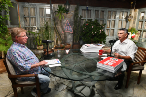 Alejandro Moreno expone panorama nacional en seguridad, salud y economía