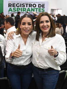 Verónica Martínez se registra como aspirante con enfoque en atención a problemáticas sociales