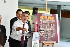 Alejandro Moreno visibiliza el caos tras licencia de Rocha Moya y asegura que su salida confirma crisis por vínculos con el crimen